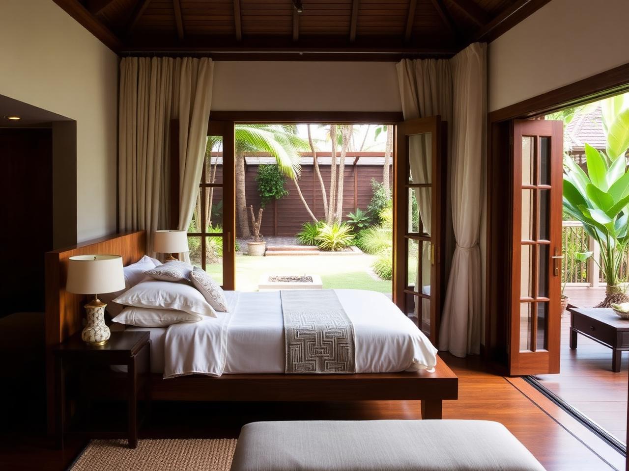 Garden suite interior